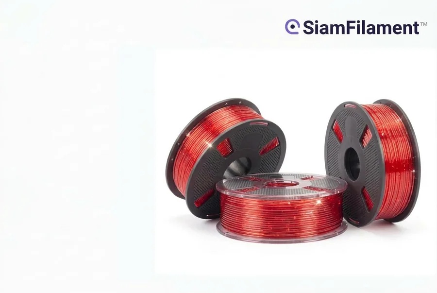 PLA Translucent - red — red